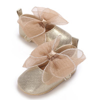 Chaussures pour bébé fille HZBC, chaussures de cérémonie pour nouveau-né de 0 à 1 an, fermeture à boucle et à crochets, doublure et semelle en coton