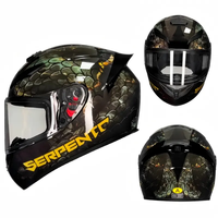 Casque de moto intégral unisexe certifié DOT et ECE, professionnel, tendance pour la conduite de moto pour hommes et femmes