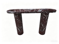 Meubles d'entrée modernes et minimalistes de luxe, table d'entrée en marbre, table console en marbre naturel