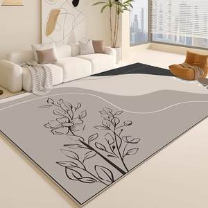 Home Teppich Beige Wasserdichter Teppich Hoch fleck beständiger Teppich Low <span class=keywords><strong>Loop</strong></span> Pile Teppiche Polyester Teppich Nacht teppich - Product Image 2