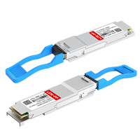 저지연 QSFP+ 40G 1310nm CWDM4 10km DOM 듀플렉스 LC/UPC DFB 10km 싱글 모드 광섬유 트랜시버