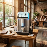 Machine distributrice de café chaude et froide automatique 24h/24, en acier inoxydable, avec écran tactile 14 pouces et paiement par carte SDK – Meilleures ventes à prix abordable