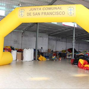 Inflatable Yellow Arch for Outdoor Commercial Advertising Sales Events - Product Image 1