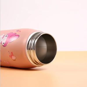 Termo de Acero Inoxidable con Diseño de Dibujos Animados, <span class=keywords><strong>Taza</strong></span> Térmica con Pajita de Gran Capacidad, Portátil para Niños, Uso Doméstico - Product Image 2