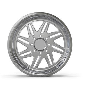 Rines Personalizables para SUV de Aleación Forjada Negra Mecanizada de 20-26 Pulgadas 6x120 con Acabado Pulido Espejo para Escalade Navigator QX80 GLS AMG - Product Image 2