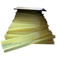La barre de colle chaude pour pistolet à colle est utilisée pour la colle transparente jaune cristal, EVA transparent, à séchage rapide.