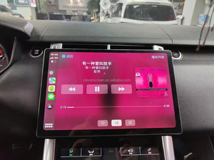 חדש 13 אינץ אנדרואיד 10 אוטומטי אודיו GPS רכב רדיו עם מקורי מערכת נגן DVD לרכב לנד רובר ספורט L494 2014-2017 - Product Image 6