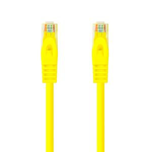 Cavo di rete cat 6a utp awg24 giallo 30 cm, ideale per connessioni ad alta velocità e uso in ambienti sensibili. - Product Image 1