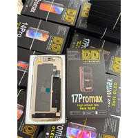 Écran OLED DD SOFT et écran LCD pour iPhone 12 13 14 15 16 16E 17 Mini Plus Pro Max – Remplacement de l'ensemble numériseur d'écran tactile