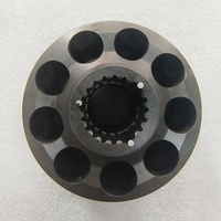 Bomba de pistón hidráulica A10VO63 A10V63 kit de reparación bloque de cilindros placa de válvula juego de zapatas de pistón placa guía de bola ect