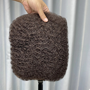 Cheveux Humains Brésiliens Remy Vierge Ondulés Crépus Afro En Gros, Cheveux à Tresser Teints En Vrac, Sacs Inclus, Ondulation Crépu - Product Image 1