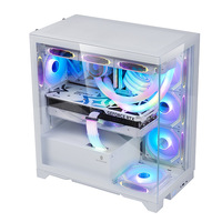 Más populares de alta calidad Mini Gaming PC Desktop & Towers PC case OEM Gaming con vidrio templado Torre completa ATX