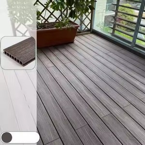 Dễ dàng co-đùn Composite giá rẻ nhân tạo gỗ cứng gỗ WPC PVC decking gạch sàn tự làm ngưng - Product Image 4