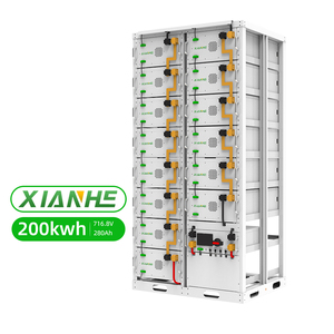 Batterie hybride empilable au lithium-ion 153,6V-256V, pack de batteries pour réseau, système de stockage d'énergie domestique 20-30kWh, solaire - Product Image 1
