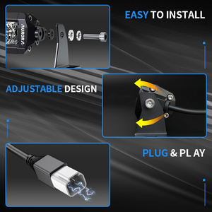 Aurora E-mark 12V 150W 32 "Barras de luz de coche Led de una sola fila para barra de luz Led recargable todoterreno - Product Image 6