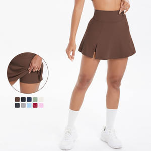 Falda de tenis de Yoga de doble capa y vestido de tenis de mujer - Product Image 1