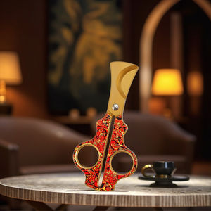 J101 JIFENG Stainless Steel Classic Sharp Blades <strong>Cigar</strong> <strong>Cutter</strong> with Custom Logo Portable for Large Ring <strong>Cigar</strong> - Product Image 4