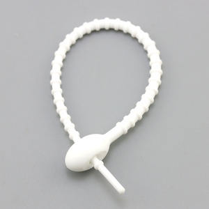 215mm kabel gantungan kunci lembut merenggang DIY tas mainan boneka mewah liontin tali silikon Multi guna pengikat kabel fleksibel - Product Image 4