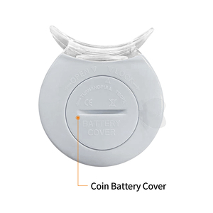 Lampe LED violette 405 nm pour blanchiment dentaire, personnalisable selon les normes australiennes, avec couvercle pour pile bouton en plastique sans BPA de qualité alimentaire, pour usage domestique - Product Image 4