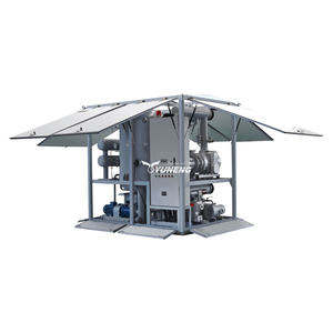 Depuratore d'Olio Usato per Trasformatori a Doppio Stadio ad Alto Vuoto e Macchina per la Rigenerazione dell'Olio Usato - Product Image 4