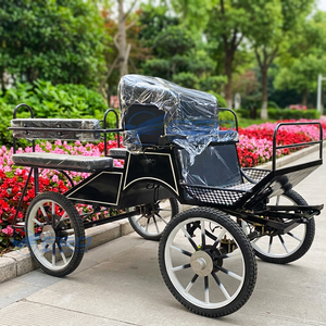 Chariot de transport équestre populaire 2026 avec cadre en acier, capacité 6 personnes, idéal pour l'entraînement de marathon des clubs équestres - Product Image 1