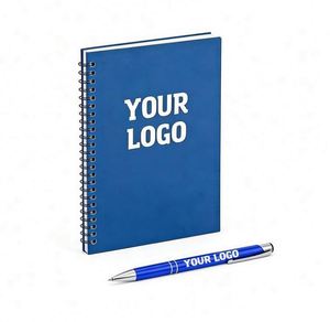 A5 Notebook Wholesale Business Gift Logo Leather Pu A4/A6 Personalized Printing Custom Promotional Gifts - Product Image 1