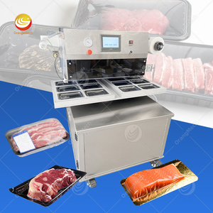 Máquina Selladora de Bandejas de Alimentos de Escritorio ORME, Selladora de Paquetes de Pescado y Carne Fresca, Máquina de Atmósfera Modificada, Precio - Product Image 1
