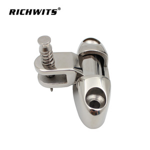 RICHWITS Stainless Steel Boat Deck Hinge ZB1420 <b>Swinging</b> Drawstring Style For Sunshade Replacement Repair - Product Image 5