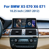 Radio para Auto BMW X5/X6 E70/E71 2007-2013, Pantalla Táctil IPS de 10.25 Pulgadas, Android Auto, CarPlay, Navegación GPS, Audio de Alta Resolución, WiFi Integrado