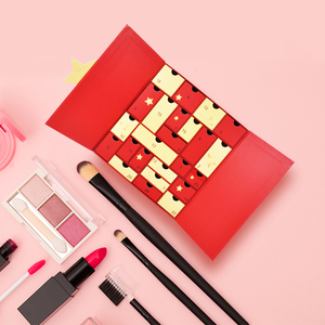 Hot Tùy Chỉnh Advent Lịch Rỗng Sang Trọng Các Tông Quà Tặng Giấy Vẻ Đẹp Mỹ Phẩm Bao Bì Đếm Ngược Giáng Sinh Advent Lịch Hộp - Product Image 3