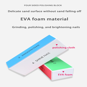 Bloque pulidor <span class=keywords><strong>de</strong></span> <span class=keywords><strong>uñas</strong></span> profesional <span class=keywords><strong>de</strong></span> <span class=keywords><strong>4</strong></span> vías OEM/ODM personalizado, esponja pulidora <span class=keywords><strong>de</strong></span> <span class=keywords><strong>uñas</strong></span> para salones y marcas <span class=keywords><strong>de</strong></span> belleza - Product Image 3
