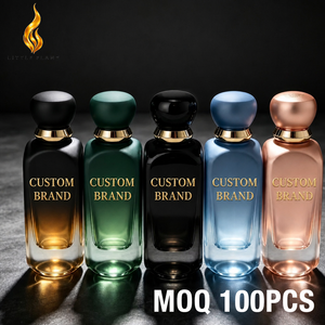 Perfume Personalizado con Logotipo LF, Etiqueta Privada, Tapa Mate, Aroma Exclusivo a Cedro Amaderado, EDP Intenso y Duradero - Product Image 1