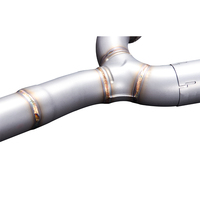 GFC/ Convient pour Nissan Patrol 2016-2020 4.0L 5.6L Y62 Catback en acier inoxydable 304 avec soupape électronique, soupape de performance, échappement