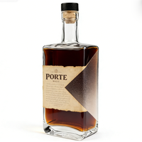 Botol Kaca Wine Vodka Whisky Brandy Rum Persegi Panjang Grosir RSG 700ml 750ml