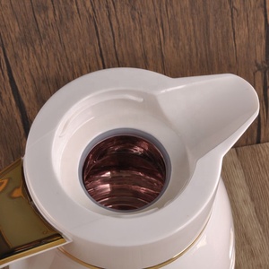 Thermos arabe Dallah Yoshan de qualité alimentaire, 11 couleurs, 1000 ml, revêtement doré, pot à thé et à café, isolation de luxe, flacon isotherme sous vide, théière - Product Image 4