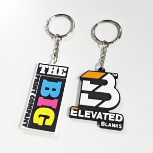 Llavero de PVC Suave 2D/3D Personalizable con Diseño de Personaje de Dibujos Animados, Llavero Promocional Único de Goma y Mosquetón - Product Image 4