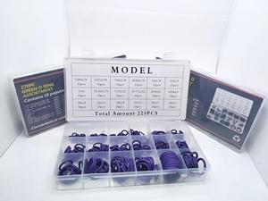 Assortiment de 530 pièces NBR caoutchouc <span class=keywords><strong>joint</strong></span> torique joints d'étanchéité 18 tailles boîte de réparation rondelle <span class=keywords><strong>joint</strong></span> <span class=keywords><strong>plomberie</strong></span> haute température - Product Image 6