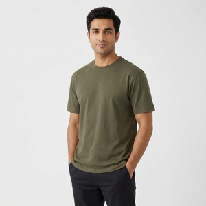 Top Quality T Shirts for Men's Clothing Plus Size High Street Casual Style Cotton Breathable <b>Short</b> <b>Sleeve</b> Crewneck Men's Shirts - Product Image 1
