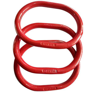 リフティングリングスリングダブル4フックコンビネーションラウンドオーバルレッドビッグオープニングリングフック - Product Image 4