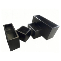 Jardinière H156 GRC en fibre de verre de luxe, sculptée à la main, écologique, résistante aux UV, pour fleurs artificielles, extérieur/intérieur, pour maison, hôtel, jardin