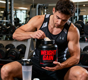 Supplément de protéines de lactosérum Créatine Monohydrate Mass Gainer Pré-entraînement Bcaa Construire un gain musculaire Poids Gym Poudre de protéines de lactosérum - Product Image 1