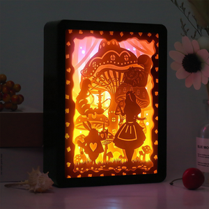 Decoraciones de Anime y <span class=keywords><strong>Manga</strong></span>, Lámparas para Habitación Infantil, Marco de Caja de Sombra, Imagen Personalizada, Lámpara Nocturna 3D, Artículos de Regalo para Niños - Product Image 5