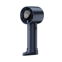 Ventilador de Aire Portátil USB de Alta Velocidad CITICITY, Mini Ventilador de Escritorio con Pantalla Digital, Motor sin Escobillas de Plástico, en Inglés, Gran Venta