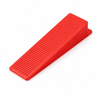 Entretoises et cales de carrelage en plastique modernes, réutilisables et étanches – Accessoire de pose de carrelage polyvalent – Système de nivellement de carrelage auto-adhésif