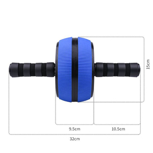 Rodillo de <span class=keywords><strong>rueda</strong></span> AB Unisex para gimnasio, entrenamiento en casa, Yoga, hierro, acero, mascota para culturismo, Fitness, Material PP - Product Image 2