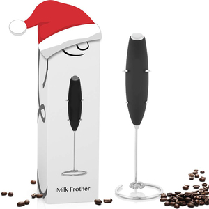 Großhandel Handgehaltener Elektrischer Milchaufschäumer Latte Batteriebetriebener Handmilchaufschäumer - Product Image 2