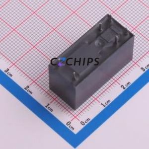 BRT2-SS-212DM Power Relay Through hole Component THT,29x12.7mm Relay 12V 2 Normally Open: 2A DPST-Normally Open::: 6 8A-250VAC - Product Image 2