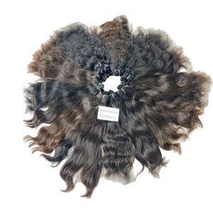 Cabello humano indio vietnamita virgen recto y sedoso, cutícula cruda, paquetes de trama alineados, pelucas de rizos profundos de onda Natural incluidas - Product Image 1