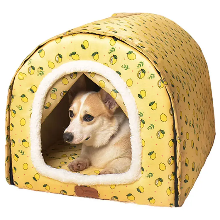 Fully Enclosed Winter Warm Small Dog Teddy Removable Washable House Dog House Cat Bed Pet Cat Supplie
