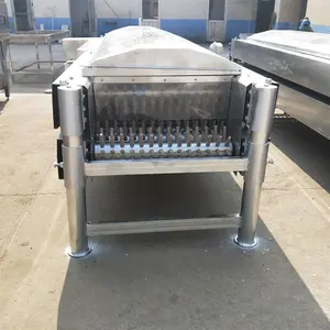 Automatic Slaughtering Horizontal Plucker Machine Duck Chicken Poultry Feather Plucking Machine